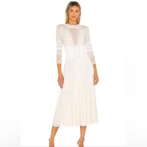 NWT We‎ are HAH x Free People Hidden Gem Dress in Walking On Eggshells Dress XS